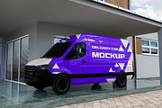 Delivery Car Mockup, an Advertising Mockup by Artlogs (Thumbnail 4 of 5)