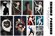 Trendy Modern Art Posters, a Decorative Illustration by Digital Art Creations (Thumbnail 3 of 10)