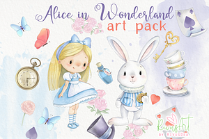 Alice In Wonderland PNG Clipart.