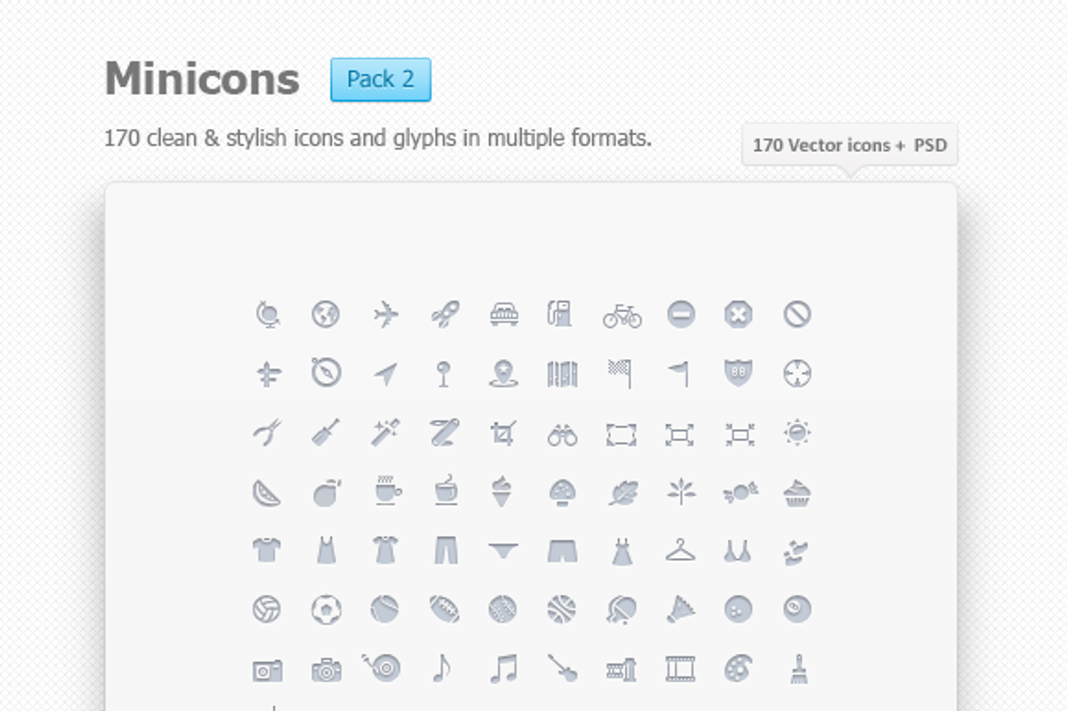 350 Minicons, an Icon by Pixlsby.me (Photo 3 of 6)