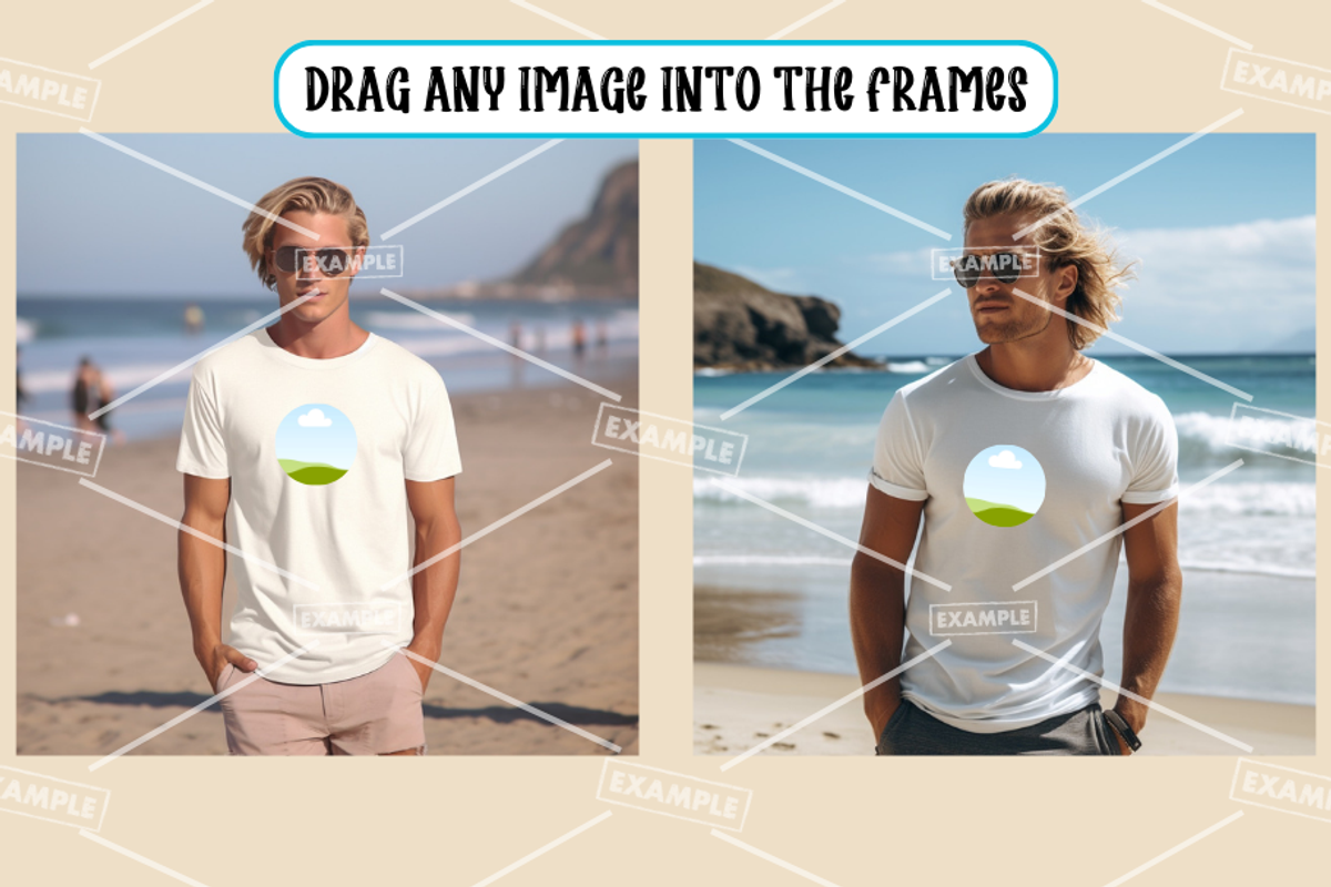 Mens T-Shirt Product Mockup Bundle, an Apparel Mockup by Jay Major Designs (Photo 4 of 11)