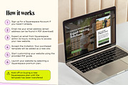 Fencing Website Template, a Squarespace Template by Template Twist Shop (Thumbnail 5 of 9)