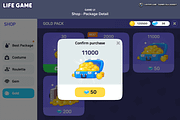 GUI - Life Game, an UI Kit Template by LAYERLAB (Thumbnail 44 of 55)