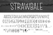 Strawbale, a Handwritten Font by Brittney Murphy Design (Thumbnail 2 of 2)