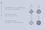 Tirion - The Ultimate Logo Toolkit, a Sans Serif Font by TirionType (Thumbnail 13 of 15)