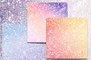 Pastel Ombre Glitter Digital Papers, an Illustration by Kandace Lalo Designs (Thumbnail 2 of 3)