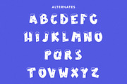 Snow Fall - Christmas Display Font, a Sans Serif Font by Arendxstudio (Thumbnail 9 of 9)