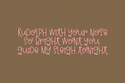 Christmas Kisses | Fun Holiday Font, a Font by KA Designs (Thumbnail 4 of 10)