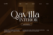 Masker Stylish Serif Font, a Serif Font by Graphicxell (Thumbnail 6 of 8)