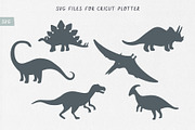 DINOSAURS clipart + SVG files, an Illustration by Alina Mubarak (Thumbnail 14 of 14)