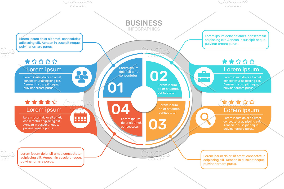 Infographic elements template, a Finance Illustration by YummyBuum