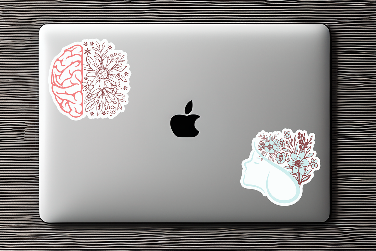Mental Health Sticker Bundle, an Object Graphic by Design's Dark (Photo 9 of 10)