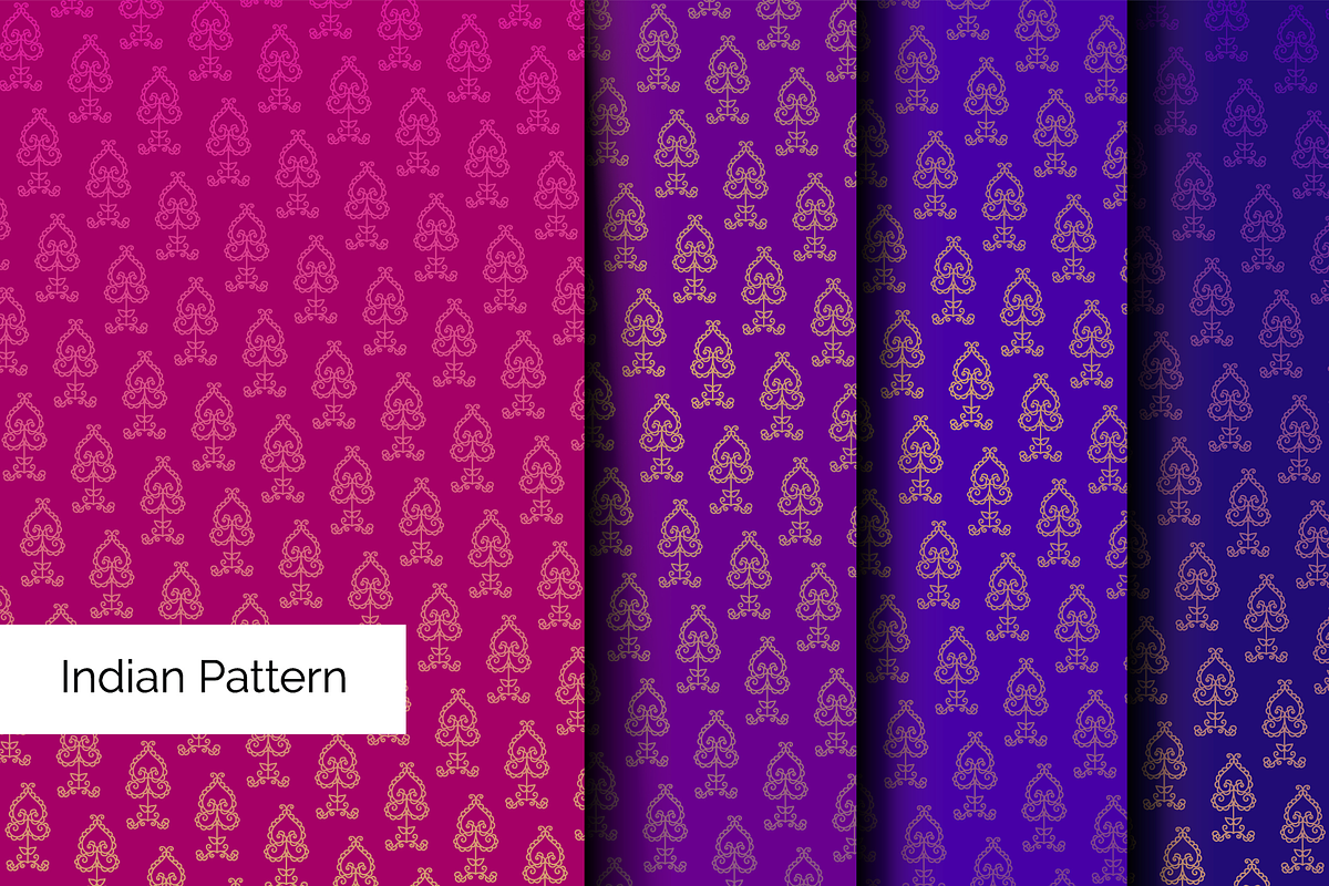 Seamless Indian Patterns Set of 75+, a Pattern Graphic by ThePhoton (Photo 17 of 17)