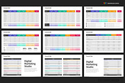 Financial Table PowerPoint Templates, a Presentation Template by Warna Works (Thumbnail 4 of 10)