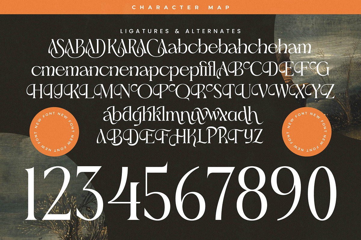 Almoda Karme Modern Display Serif, a Serif Font by timelesstype.co (Photo 18 of 20)