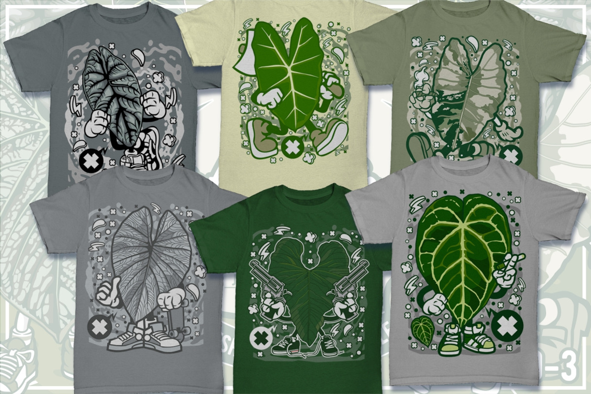 100 Cartoon Tshirt Designs Bundle #9, an Illustration by roach_graphic (Photo 13 of 17)