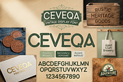 Ceveqa - Elegant Serif Font, a Serif Font by Astuti Studio (Thumbnail 9 of 25)