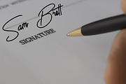 The Bad Weather - Script, a Script Font by CCONCEPTLAB (Thumbnail 4 of 4)