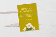 Wildflowers wedding suite templates, a Templates & Theme by Gabba Delgado (Thumbnail 7 of 7)