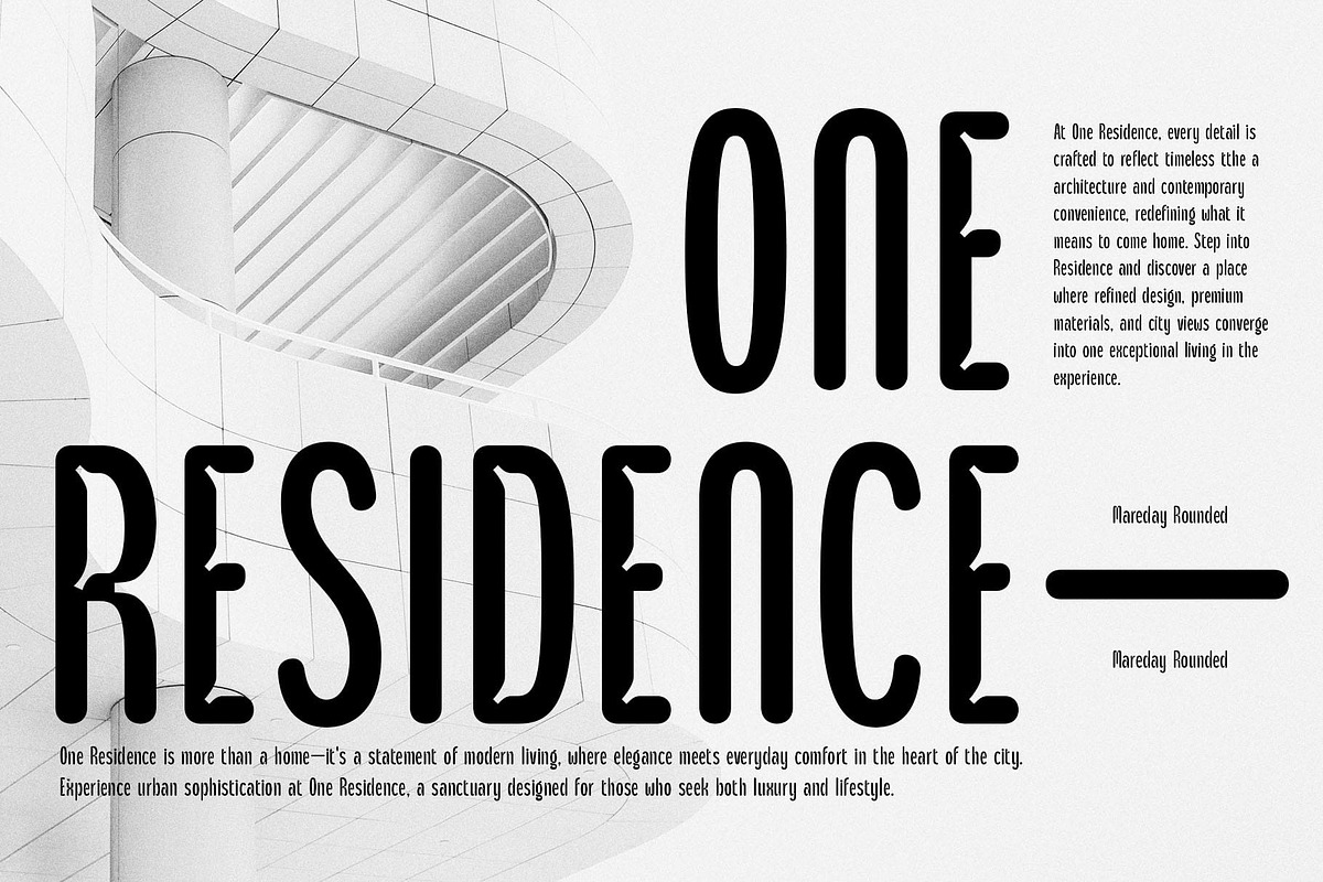 Mareday Rounded, a Sans Serif Font by Craft Supply Co. (Photo 5 of 8)