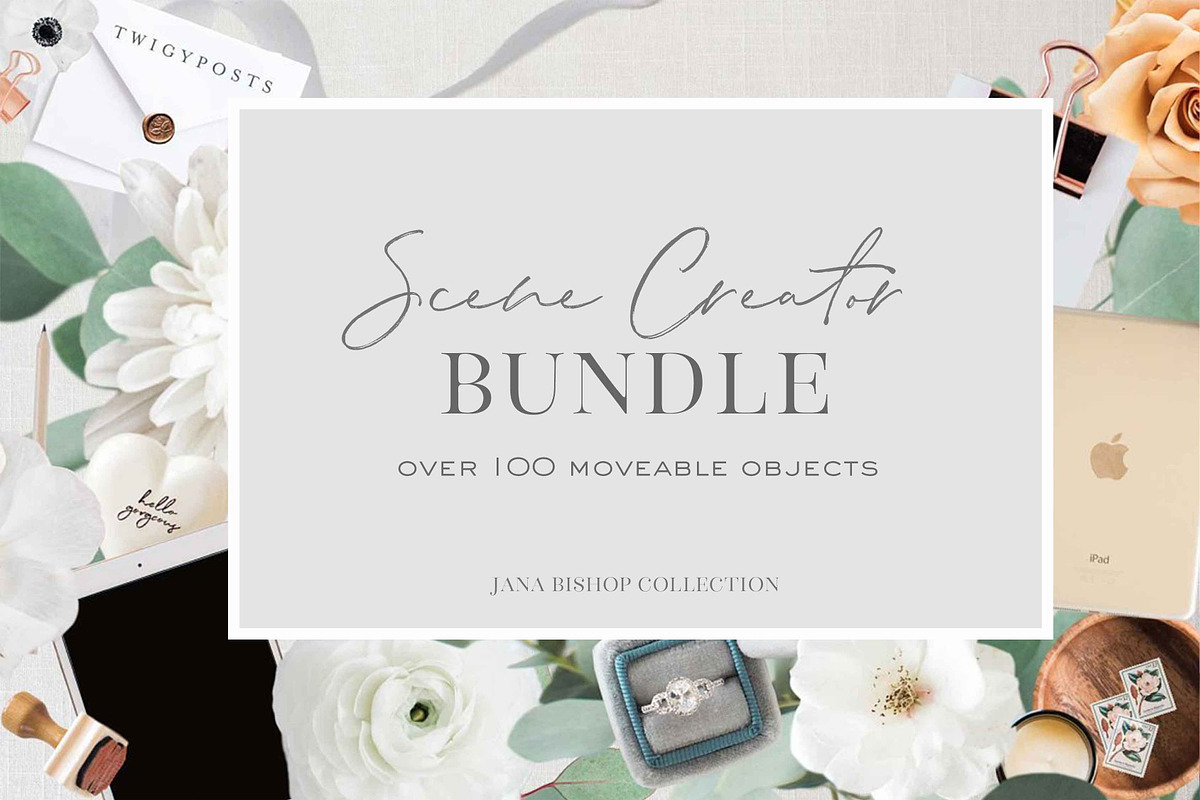 Scene Creator Bundle, a Social Media Template by JanaBishopCollection (Photo 1 of 18)