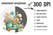 Whimsical Mother's Day Clipart, an Illustration by Craft Nest (Thumbnail 2 of 11)