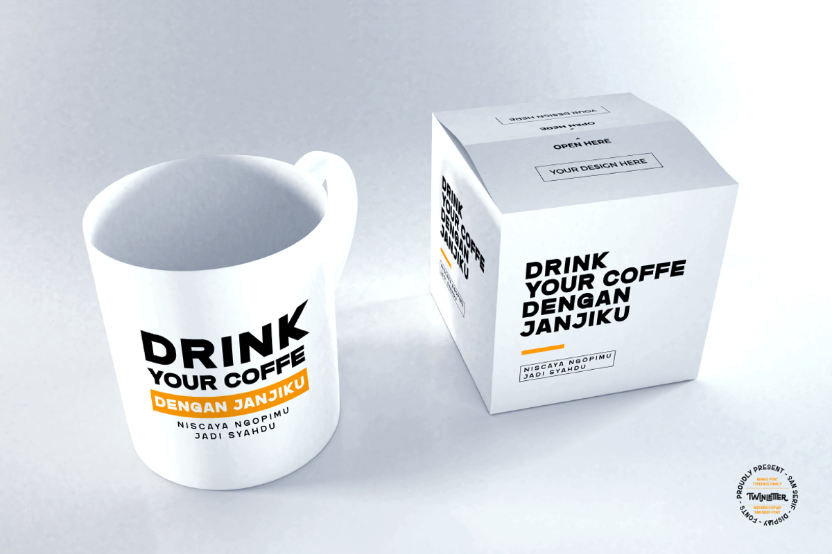 Gadeg, a Sans Serif Font by twinstd (Photo 9 of 11)