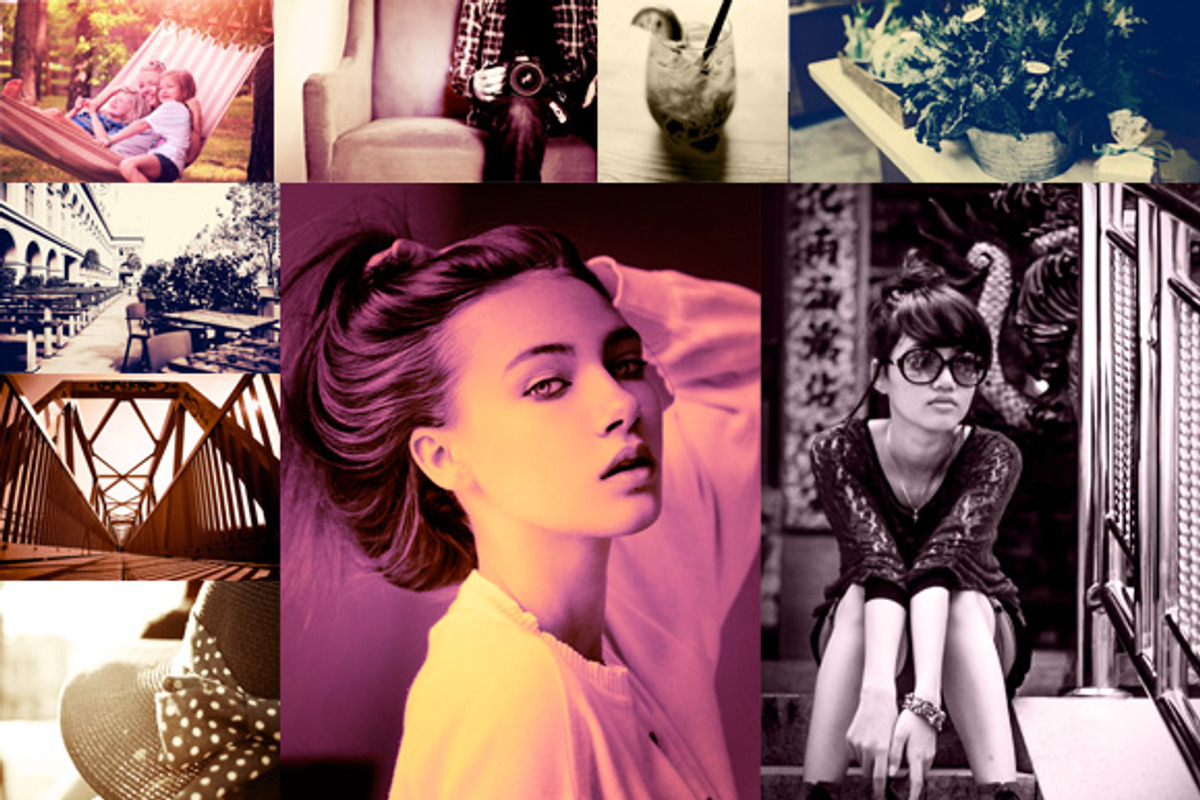 (SALE 85%) 168 BW Actions Bundle, an Action Add-On by Linspace (Photo 3 of 5)