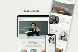 Squarespace Template for Therapists