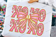 Coquette Valentines XOXO PNG, an Illustration by Libby Wishes (Thumbnail 1 of 8)