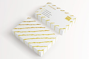 GOLD FOIL BUSINESS CARD, a Business Card Template by Graphic Origin (Thumbnail 3 of 4)