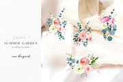 SALE! Summer garden - floral graphic, an Illustration by Youksy (Thumbnail 14 of 24)