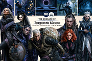 Orchard of Forgotten Moons Cliparts, a Decorative Illustration by ThatsDesignArt (Thumbnail 1 of 14)