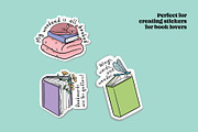 Book Lover Set for Procreate, a Brush Add-On by Pencil Twist (Thumbnail 9 of 10)