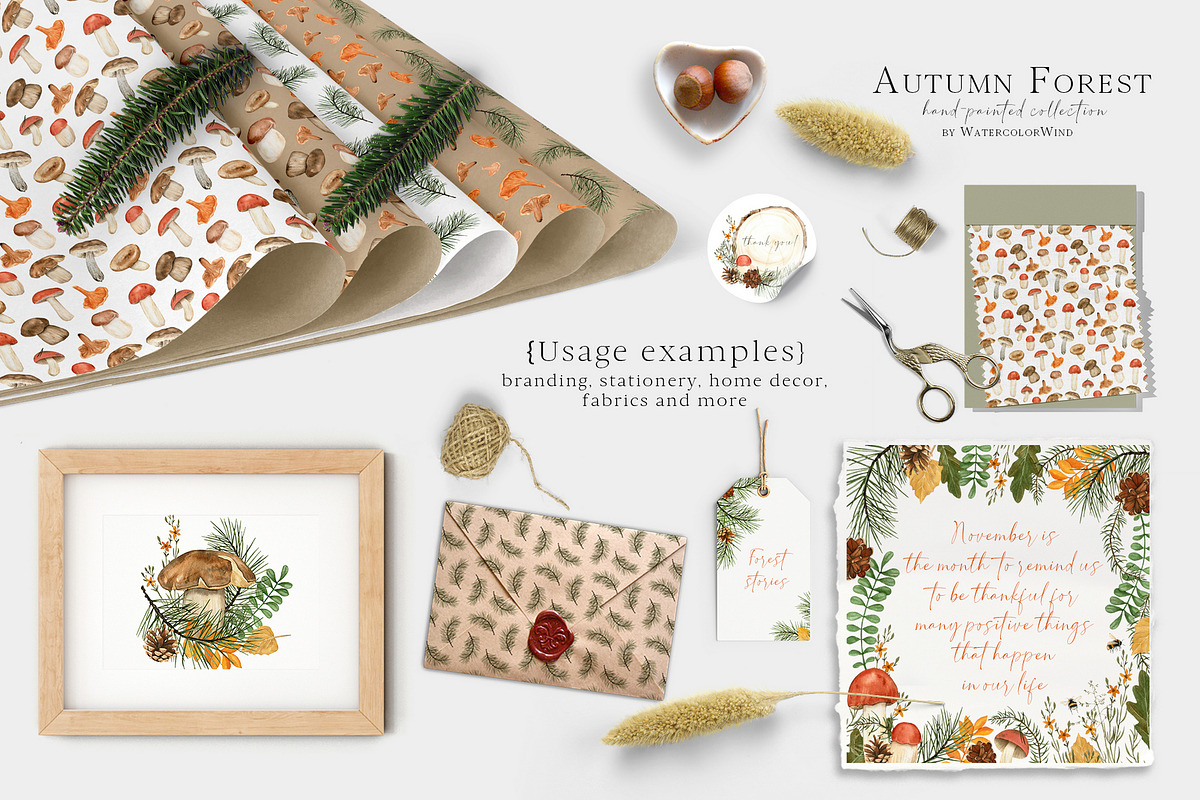 Ultimate Autumn Bundle Clipart, an Illustration by WatercolorWind (Photo 8 of 45)
