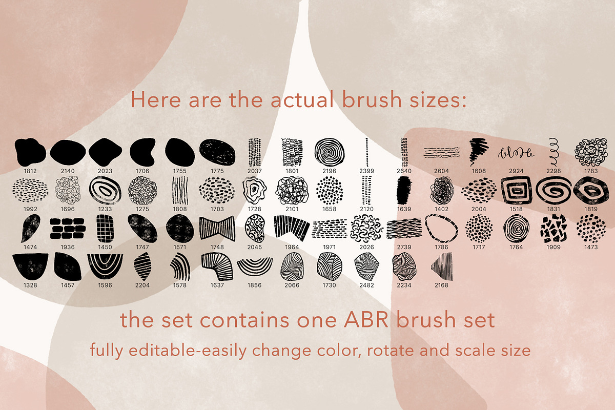 Abstract Doodle Stamps, a Brush Add-On by Sweet Fig (Photo 2 of 10)