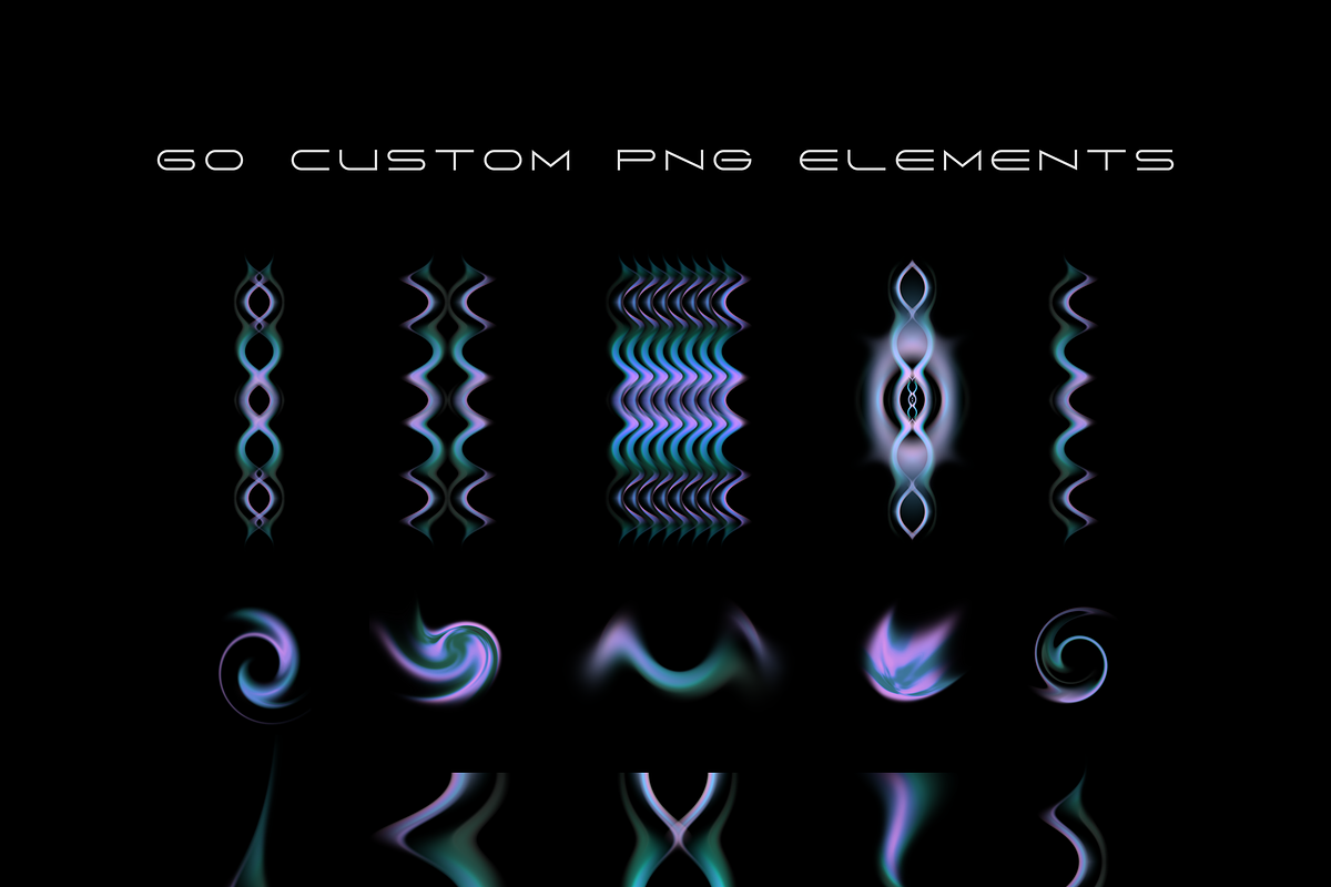 490 Abstract png elements bundle, an Object Graphic by MAcherry design studio (Photo 8 of 44)