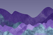 Watercolor Mountains Web Background, a Templates & Theme by audeemirza (Thumbnail 4 of 5)