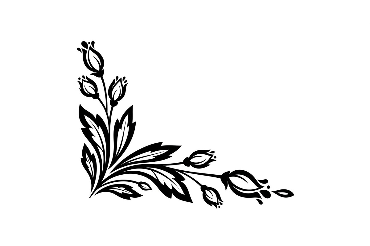 Floral Corner Ornament Vector Bundle, an Illustration by Designs_River (Photo 44 of 51)