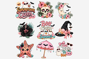 Summerween Clipart PNG Bundle, a Seasonal Illustration by Tanya Kart (Thumbnail 11 of 13)