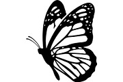 Butterfly Silhouette Bundle, an Object Graphic by Designer_Momina (Thumbnail 4 of 20)