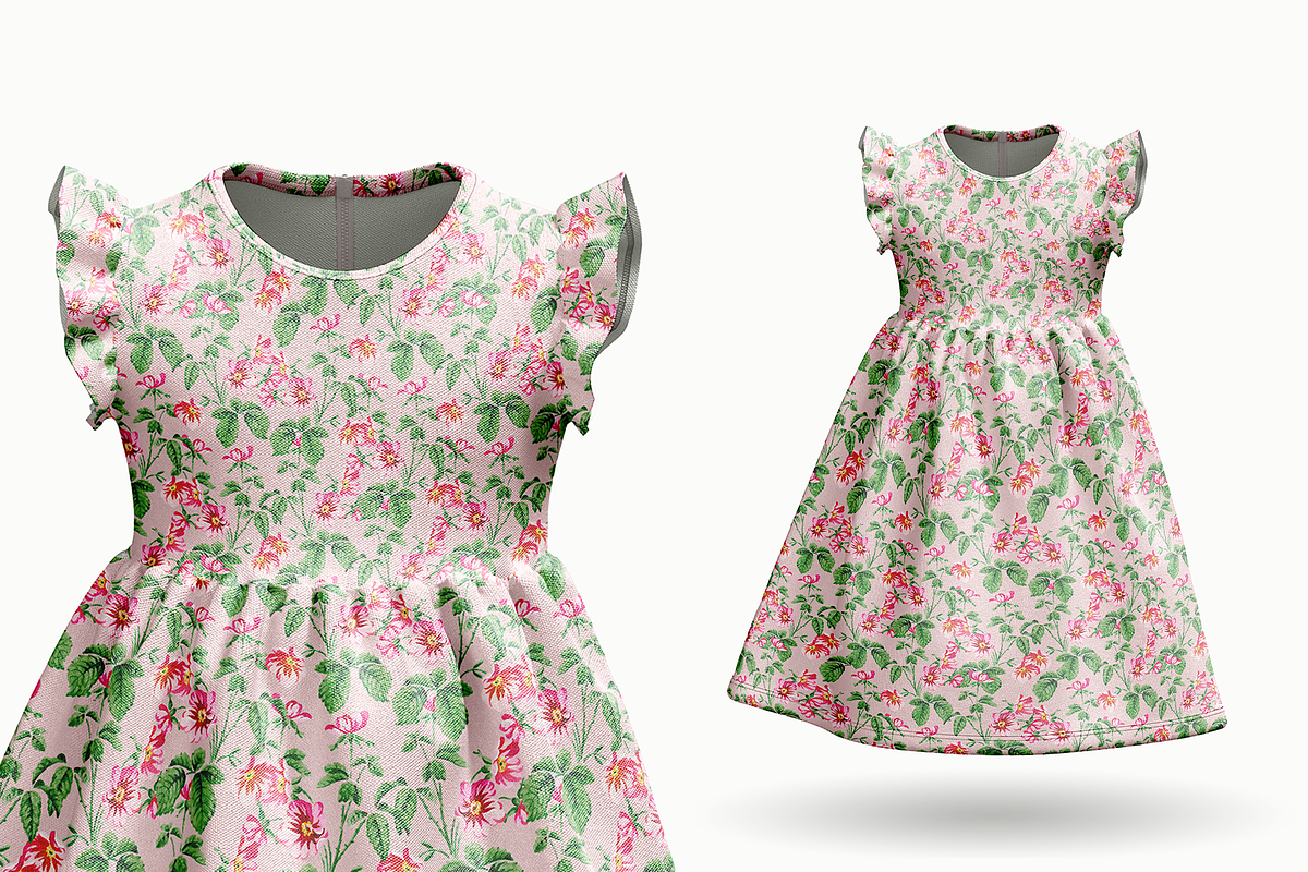 Kids dress mock-up., a Bottom Mockup by Irena Matiash shop (Photo 6 of 7)