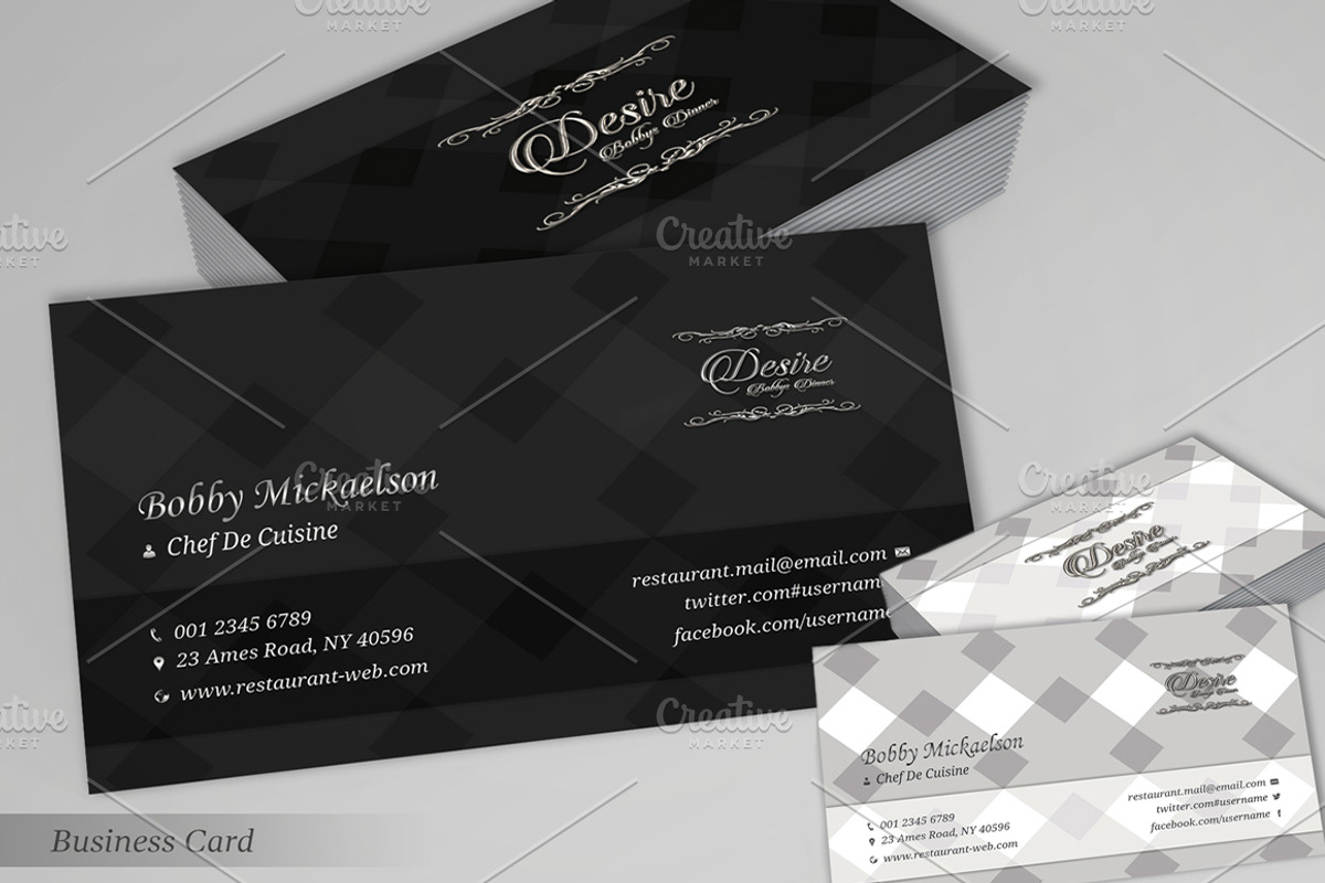 Restaurant Menu Set, a Brochure Template by BettyDesign (Photo 9 of 10)