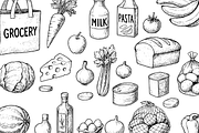 Vintage Grocery Food Set, an Object Graphic by RT Studio (Thumbnail 4 of 4)