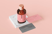 250+ Cosmetic Branding Mockup Bundle, a Cups & Container Mockup by pmvch (Thumbnail 64 of 273)
