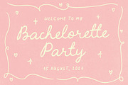 Handwritten Romantic Script Font Duo, a Handwritten Font by Ayya Studio (Thumbnail 3 of 14)