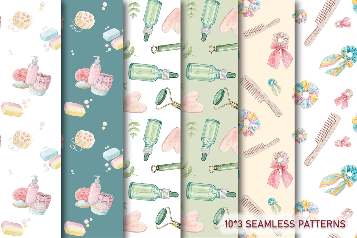 Makeup, Skincare, Self-Care, a Healthcare Illustration by Vaniuta_Art (Photo 10 of 16)