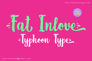 Fat Inlove Font