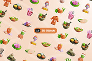 Beauty Spa 3D Icons, an Object 3D Model by Rakata Studio (Thumbnail 5 of 7)
