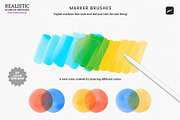Realistic Marker Procreate Brushes, a Brush Add-On by Julia Dreams (Thumbnail 9 of 9)